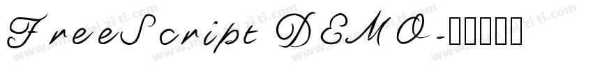 FreeScript DEMO字体转换